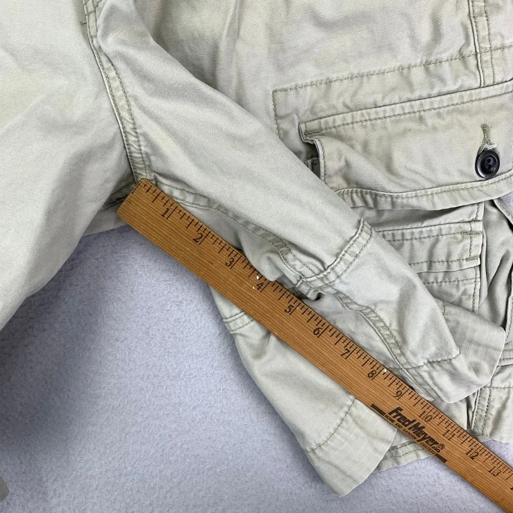 Vintage Levi's Cargo Shorts Mens 30‎ Khaki Baggy Y2K Skater Grunge Heavy Thick